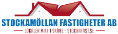 Logotype Stockamöllan Fastigheter AB